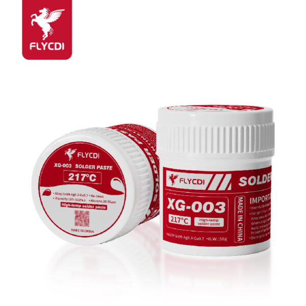 FLYCDI XG-003 High-Temp Solder Paste (217°C)