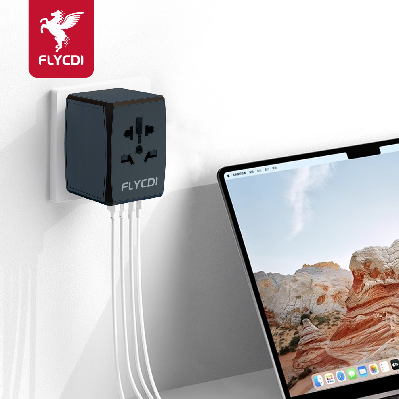 travel-adapter-1.jpg FLYCDI Universal Travel Adapter 45W CDQ041 - Image 1