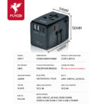 FLYCDI Universal Travel Adapter 45W CDQ041 - Image 9